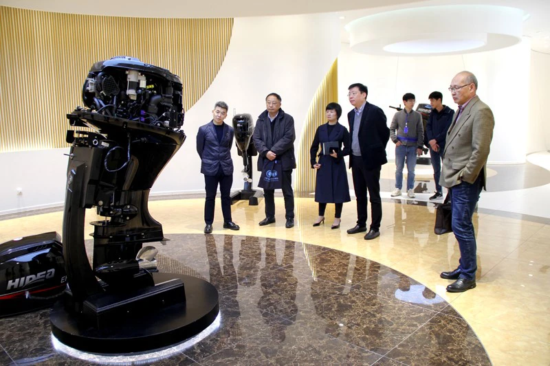 浙江大学高端装备研究院领导专家莅临海的公司进行产学研座谈