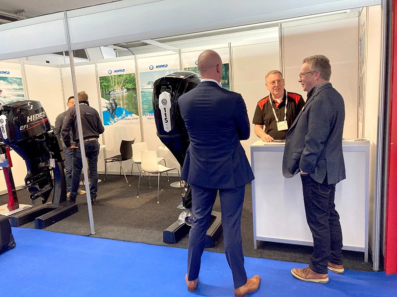 海的新产品电喷115舷外机亮相荷兰METS展