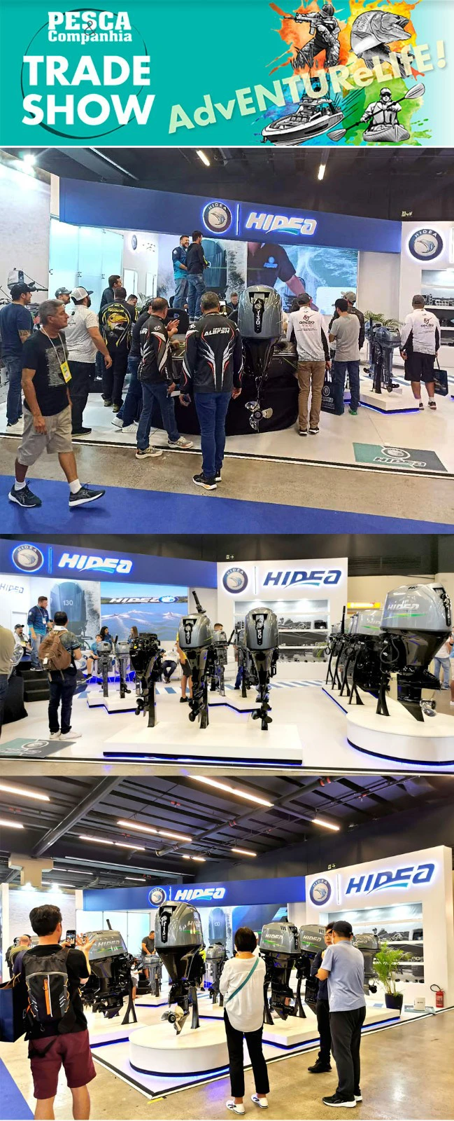 海的舷外机巴西圣保罗渔具钓具展彰显实力