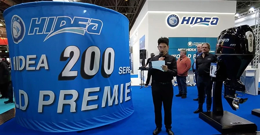 【展会】海的200马力电喷舷外机新品闪耀2025德国杜塞尔多夫国际游艇展