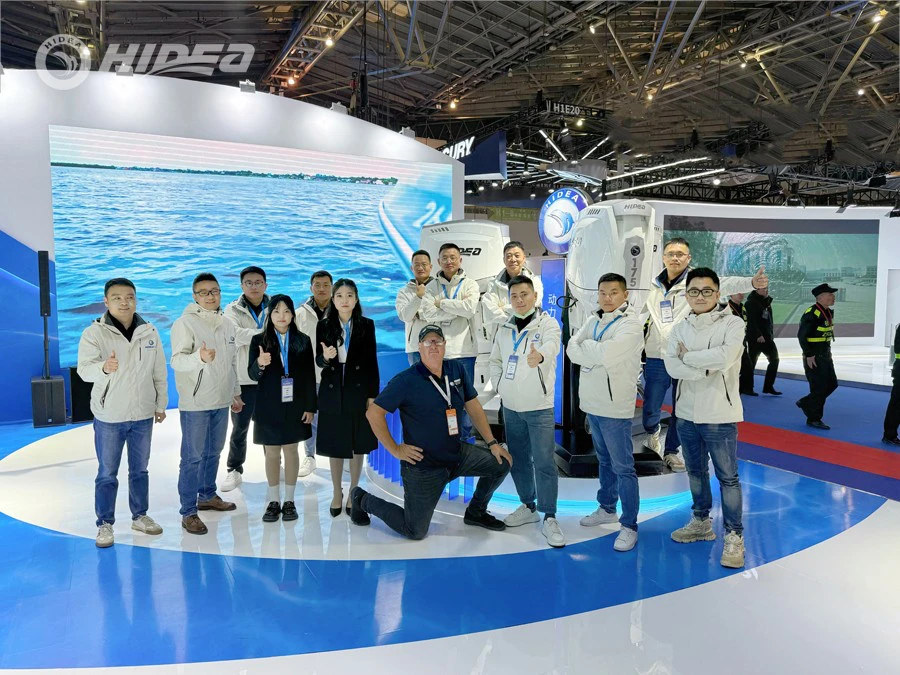 【上海游艇展】海的舷外机展位现场盛况